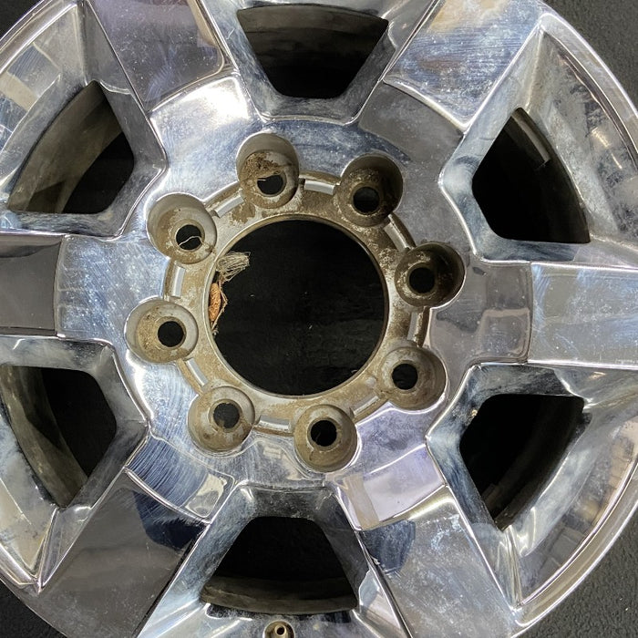 18" SIERRA 2500 PICKUP 15-18 18x8 aluminum 6 spoke flat spoke opt PYR Original OEM Wheel Rim