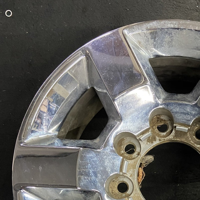 18" SIERRA 2500 PICKUP 15-18 18x8 aluminum 6 spoke flat spoke opt PYR Original OEM Wheel Rim