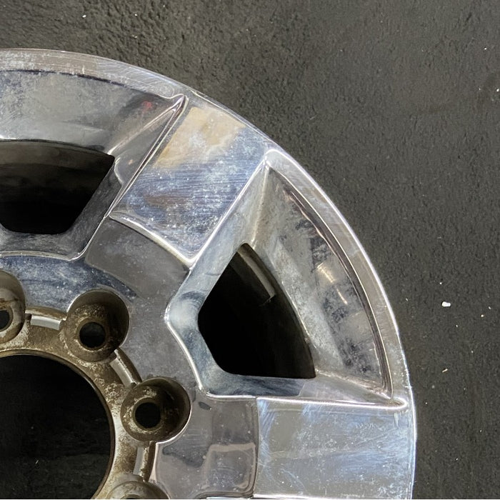 18" SIERRA 2500 PICKUP 15-18 18x8 aluminum 6 spoke flat spoke opt PYR Original OEM Wheel Rim