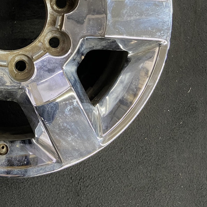 18" SIERRA 2500 PICKUP 15-18 18x8 aluminum 6 spoke flat spoke opt PYR Original OEM Wheel Rim