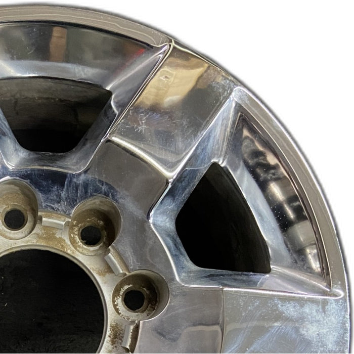 18" SIERRA 2500 PICKUP 15-18 18x8 aluminum 6 spoke flat spoke opt PYR Original - Side Profile