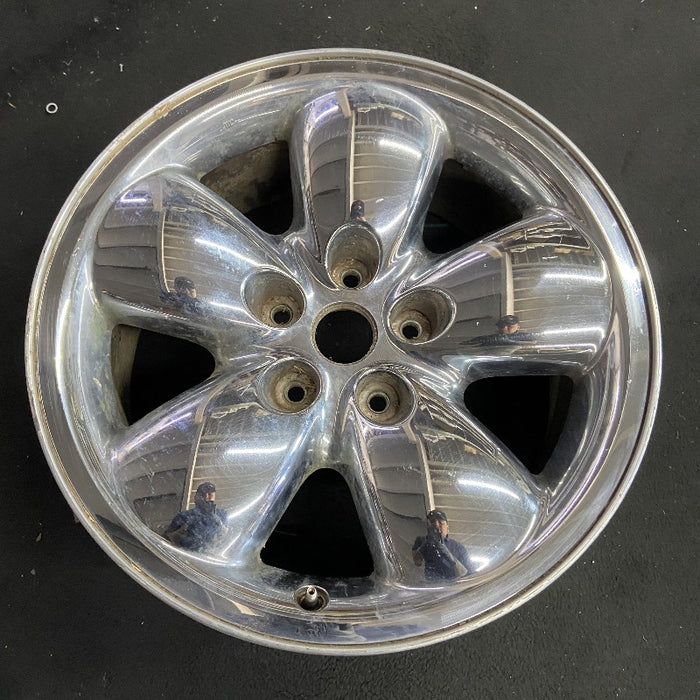 20" DODGE 1500 PICKUP 02-03 20x9 aluminum chrome clad chrome plastic Original OEM Wheel Rim