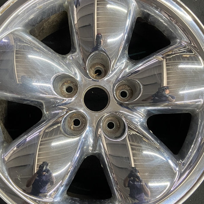 20" DODGE 1500 PICKUP 02-03 20x9 aluminum chrome clad chrome plastic Original OEM Wheel Rim