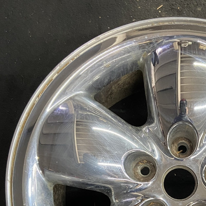 20" DODGE 1500 PICKUP 02-03 20x9 aluminum chrome clad chrome plastic Original OEM Wheel Rim