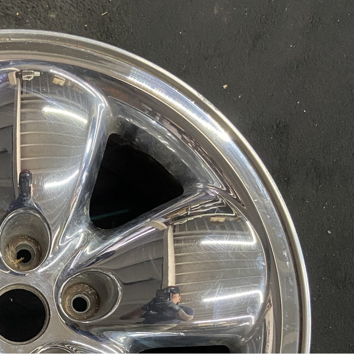 20" DODGE 1500 PICKUP 02-03 20x9 aluminum chrome clad chrome plastic Original OEM Wheel Rim