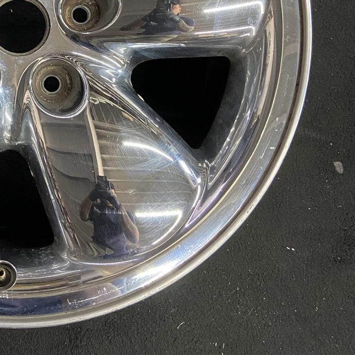 20" DODGE 1500 PICKUP 02-03 20x9 aluminum chrome clad chrome plastic Original OEM Wheel Rim