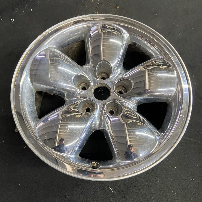 20" DODGE 1500 PICKUP 02-03 20x9 aluminum chrome clad chrome plastic Original OEM Wheel Rim