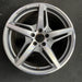 19" MERCEDES GT 16 190 Type; 19x9 5 split spokes gray Original OEM Wheel Rim - Front View