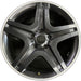 20" MERCEDES G-CLASS 13 463 Type; G63 20x9.5 black Original OEM Wheel Rim - Front View