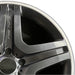 20" MERCEDES G-CLASS 13 463 Type; G63 20x9.5 black Original OEM Wheel Rim - Side Profile