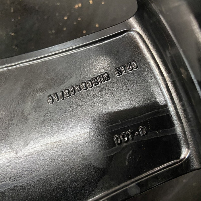 20" MERCEDES G-CLASS 13 463 Type; G63 20x9.5 black Original OEM Wheel Rim