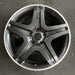 20" MERCEDES G-CLASS 13 463 Type; G63 20x9.5 black Original OEM Wheel Rim - Front View