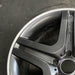 20" MERCEDES G-CLASS 13 463 Type; G63 20x9.5 black Original OEM Wheel Rim - Side Profile