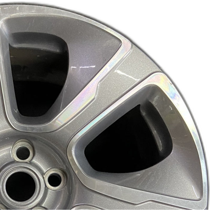 21" RANGE ROVER 18-21 21x9.5 alloy 6 spoke machined face gray accents L. Original OEM Wheel Rim