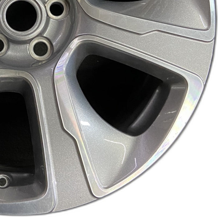 21" RANGE ROVER 18-21 21x9.5 alloy 6 spoke machined face gray accents L. Original OEM Wheel Rim