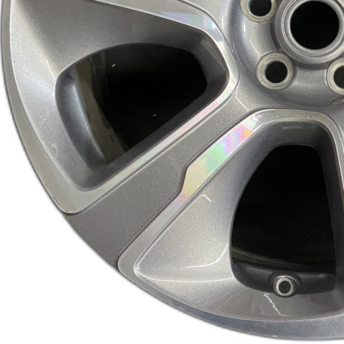 21" RANGE ROVER 18-21 21x9.5 alloy 6 spoke machined face gray accents L. Original OEM Wheel Rim