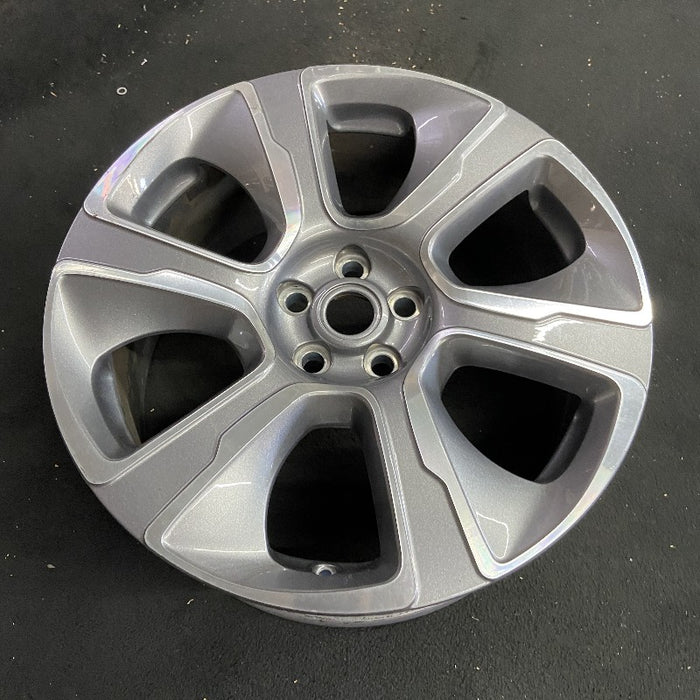 21" RANGE ROVER 18-21 21x9.5 alloy 6 spoke machined face gray accents L. Original OEM Wheel Rim
