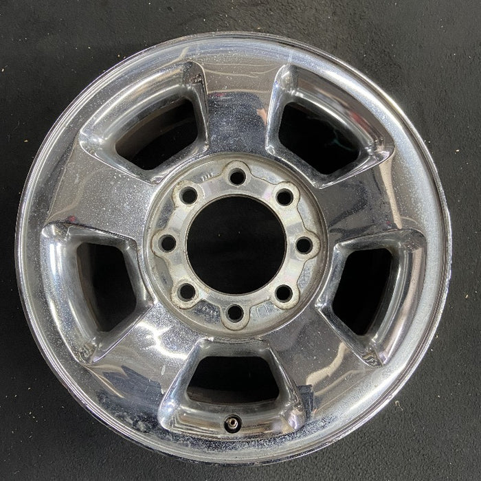 17" DODGE 1500 PICKUP 06 8 lug 17x8 aluminum chrome clad Original OEM Wheel Rim