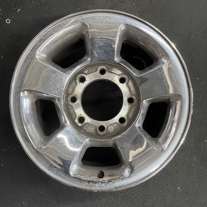 17" DODGE 1500 PICKUP 06 8 lug 17x8 aluminum chrome clad Original OEM Wheel Rim