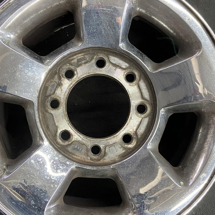 17" DODGE 1500 PICKUP 06 8 lug 17x8 aluminum chrome clad Original OEM Wheel Rim