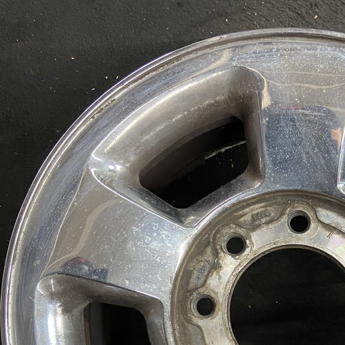 17" DODGE 1500 PICKUP 06 8 lug 17x8 aluminum chrome clad Original OEM Wheel Rim