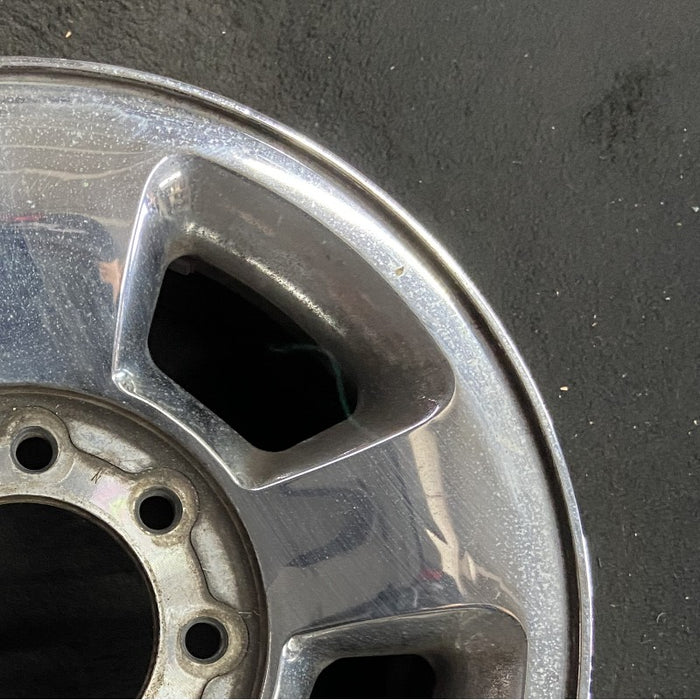 17" DODGE 1500 PICKUP 06 8 lug 17x8 aluminum chrome clad Original OEM Wheel Rim