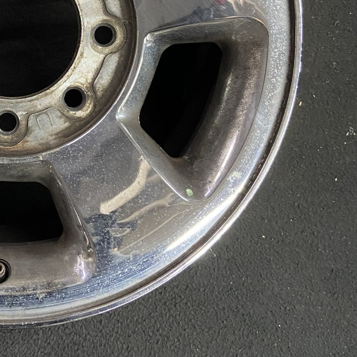 17" DODGE 1500 PICKUP 06 8 lug 17x8 aluminum chrome clad Original OEM Wheel Rim
