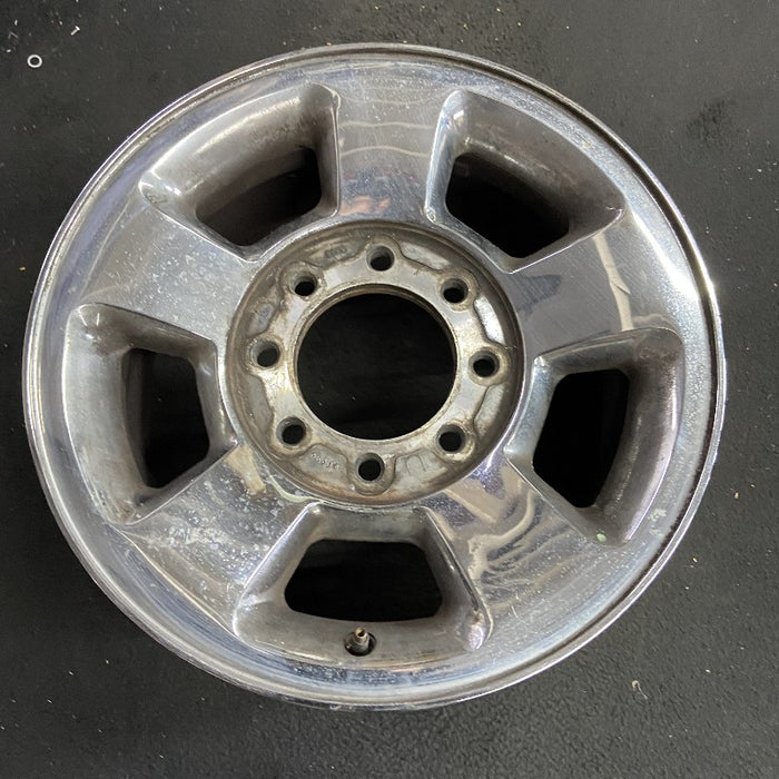 17" DODGE 1500 PICKUP 06 8 lug 17x8 aluminum chrome clad Original OEM Wheel Rim