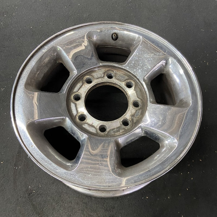 17" DODGE 1500 PICKUP 06 8 lug 17x8 aluminum chrome clad Original OEM Wheel Rim