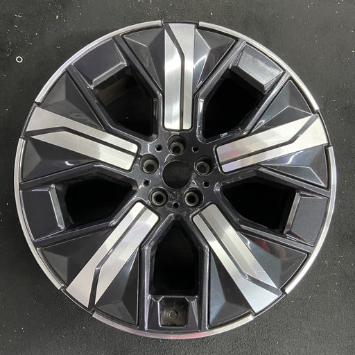 21" IX 22-26 21x9, , silver spoke Original OEM Wheel Rim - Additional View