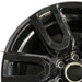 20" SIERRA 1500 PICKUP 19 20x9 12 spoke opt RD3 Original OEM Wheel Rim - Angle View