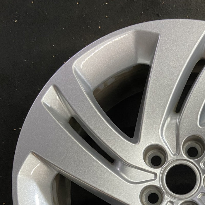 18" DISCOVERY SPORT 20-23 18x8 5 spoke alloy split spoke angled silver Original OEM Wheel Rim