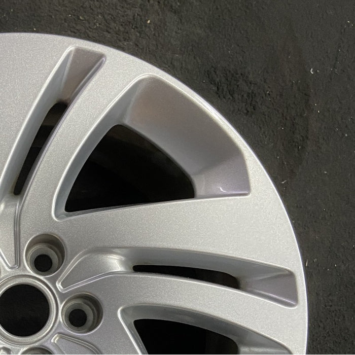 18" DISCOVERY SPORT 20-23 18x8 5 spoke alloy split spoke angled silver Original OEM Wheel Rim