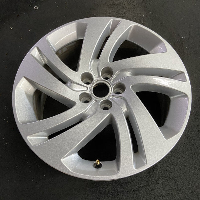 18" DISCOVERY SPORT 20-23 18x8 5 spoke alloy split spoke angled silver Original OEM Wheel Rim