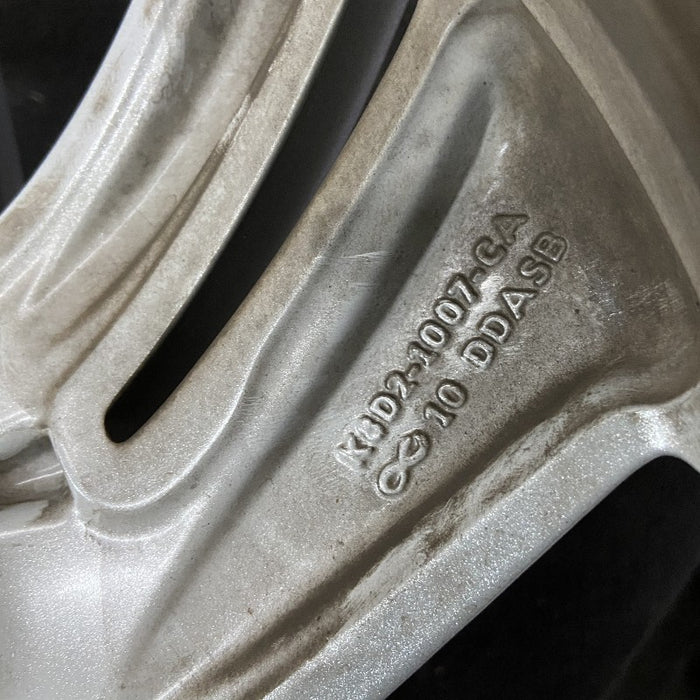 18" DISCOVERY SPORT 20-23 18x8 5 spoke alloy split spoke angled silver Original OEM Wheel Rim