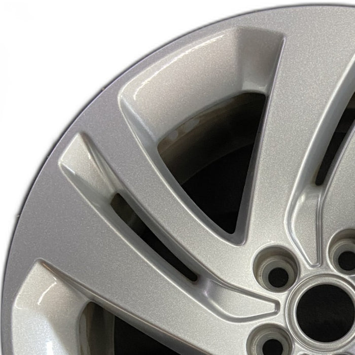 18" DISCOVERY SPORT 20-23 18x8 5 spoke alloy split spoke angled silver Original OEM Wheel Rim