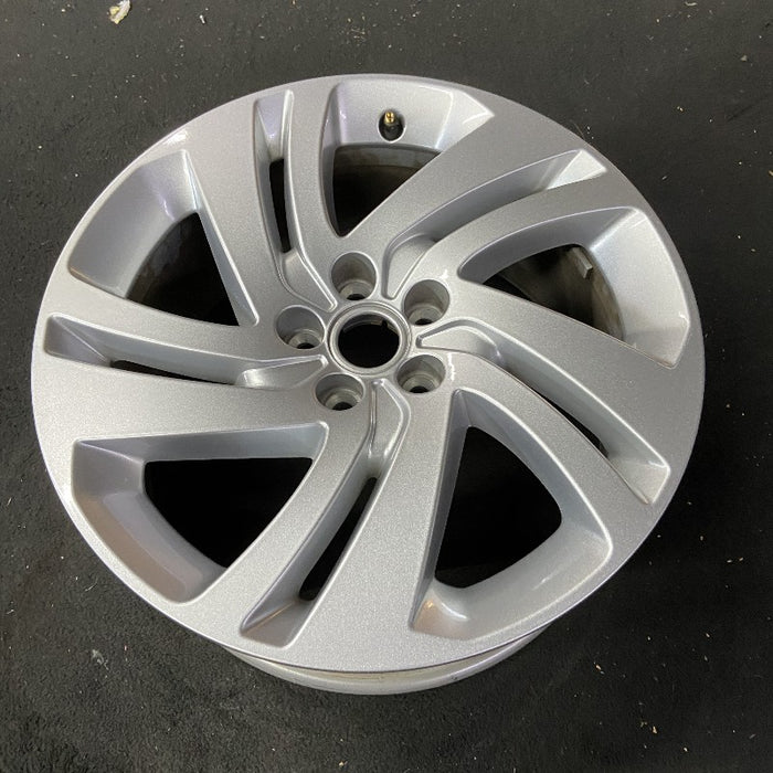 18" DISCOVERY SPORT 20-23 18x8 5 spoke alloy split spoke angled silver Original OEM Wheel Rim