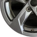 16" K5 21 16x6.5 alloy 5 spoke Original OEM Wheel Rim - Back View