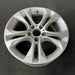 18" BMW X3 15-17 18x8 alloy 5 spoke V spoke design silver dimple inside spoke - View 8