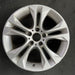 18" BMW X3 15-17 18x8 alloy 5 spoke V spoke design silver dimple inside spoke - Additional View