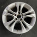 18" BMW X3 15-17 18x8 alloy 5 spoke V spoke design silver dimple inside spoke - View 7