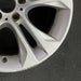 18" BMW X3 15-17 18x8 alloy 5 spoke V spoke design silver dimple inside spoke - Back View