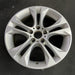 18" BMW X3 15-17 18x8 alloy 5 spoke V spoke design silver dimple inside spoke - View 7