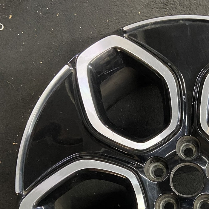 20" MUSTANG MACH-E 21-23 20x8 10 slot Original OEM Wheel Rim - Side Profile