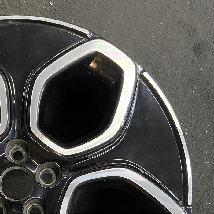 20" MUSTANG MACH-E 21-23 20x8 10 slot Original OEM Wheel Rim - Close-Up Detail