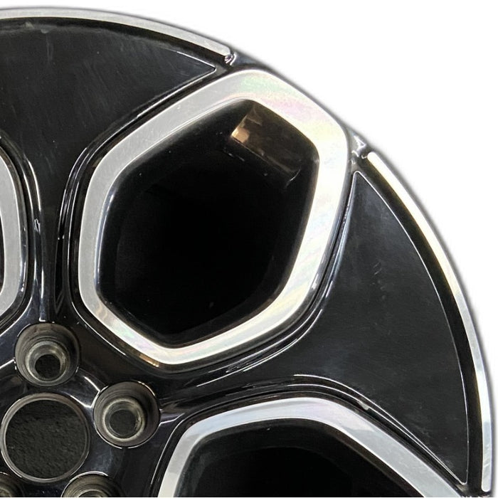 20" MUSTANG MACH-E 21-23 20x8 10 slot Original OEM Wheel Rim - Side Profile