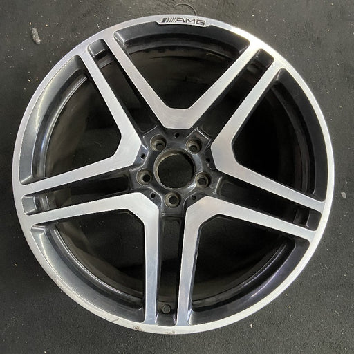 20" MERCEDES CL-CLASS 13-14 216 Type; CL63 20x9.5 10 spoke 5 pairs accent - Front View