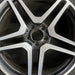 20" MERCEDES CL-CLASS 13-14 216 Type; CL63 20x9.5 10 spoke 5 pairs accent - Angle View