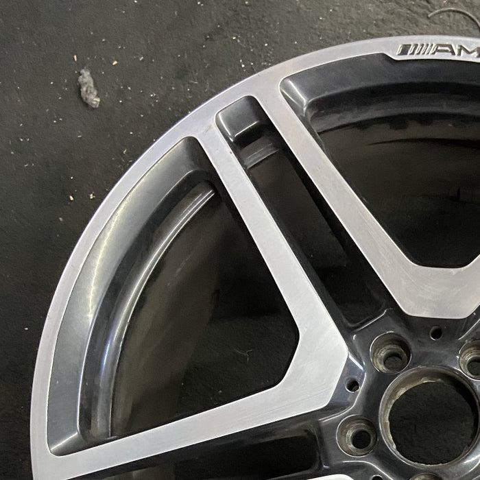 20" MERCEDES CL-CLASS 13-14 216 Type; CL63 20x9.5 10 spoke 5 pairs accent - Side Profile