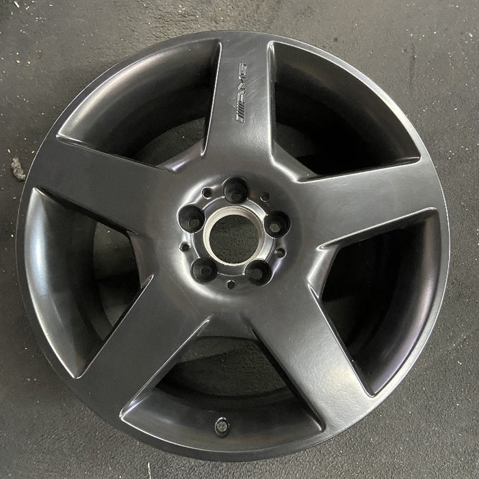 19" MERCEDES ML-CLASS 06-07 164 Type; ML350 19x8 5 spoke flat spokes AMG - Front View